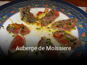 Auberge de Moissiere heures d'affaires