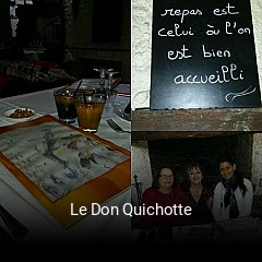 Le Don Quichotte heures d'ouverture