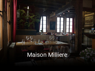 Maison Milliere heures d'affaires