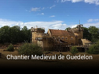 Chantier Medieval de Guedelon ouvert