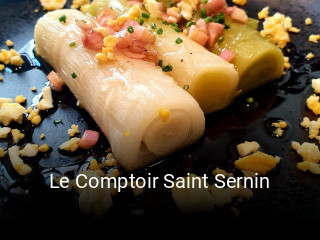 Le Comptoir Saint Sernin plan d'ouverture