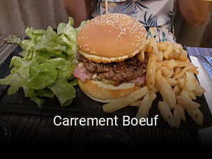 Carrement Boeuf heures d'ouverture