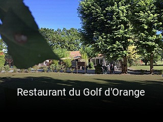 Restaurant du Golf d'Orange ouvert