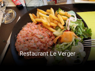 Restaurant Le Verger ouvert