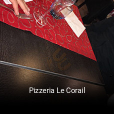Pizzeria Le Corail heures d'ouverture