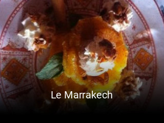 Le Marrakech plan d'ouverture