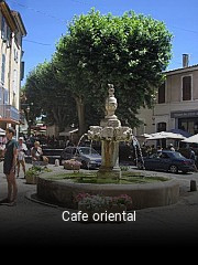 Cafe oriental plan d'ouverture