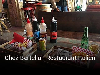 Chez Bertella - Restaurant Italien heures d'ouverture