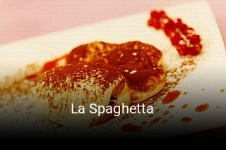 La Spaghetta ouvert