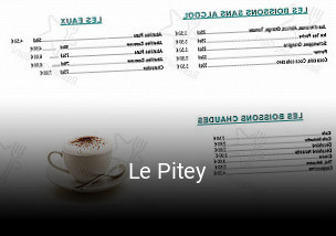 Le Pitey plan d'ouverture