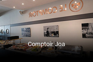 Comptoir Joa plan d'ouverture