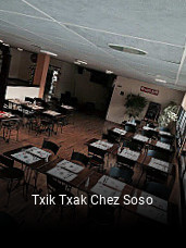 Txik Txak Chez Soso plan d'ouverture