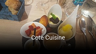 Cote Cuisine plan d'ouverture