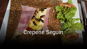 Creperie Seguin heures d'affaires