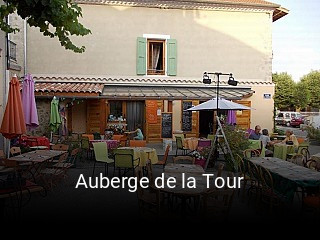 Auberge de la Tour heures d'ouverture