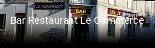 Bar Restaurant Le Commerce heures d'ouverture