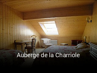 Auberge de la Charriole heures d'affaires