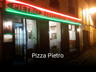 Pizza Pietro heures d'ouverture