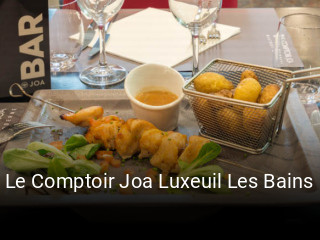 Le Comptoir Joa Luxeuil Les Bains plan d'ouverture