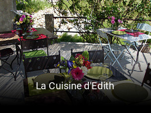 La Cuisine d'Edith ouvert