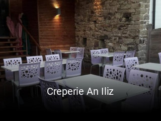 Creperie An Iliz plan d'ouverture