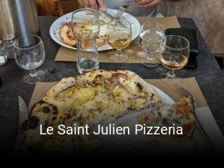 Le Saint Julien Pizzeria plan d'ouverture