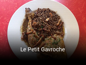 Le Petit Gavroche ouvert