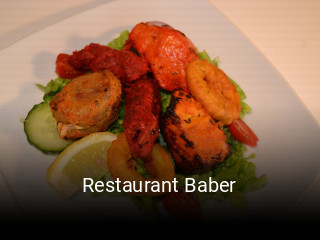 Restaurant Baber plan d'ouverture