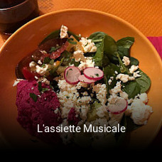 L'assiette Musicale plan d'ouverture