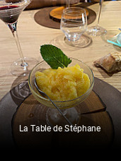 La Table de Stéphane ouvert