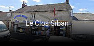 Le Clos Siban heures d'affaires