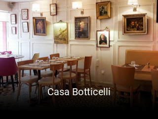 Casa Botticelli ouvert