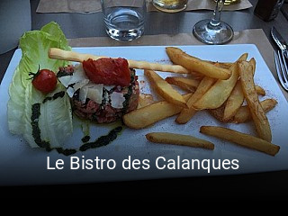 Le Bistro des Calanques heures d'affaires