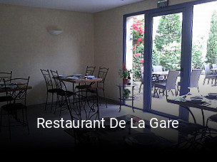 Restaurant De La Gare ouvert