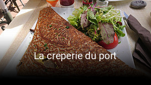 La creperie du port ouvert