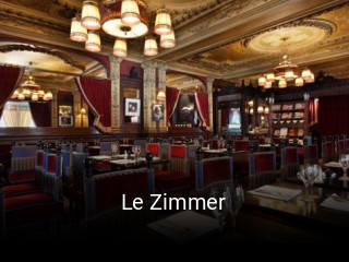 Le Zimmer heures d'ouverture