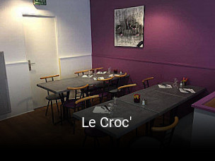 Le Croc' plan d'ouverture