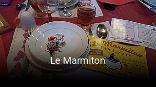 Le Marmiton heures d'ouverture