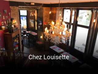 Chez Louisette ouvert