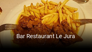 Bar Restaurant Le Jura plan d'ouverture