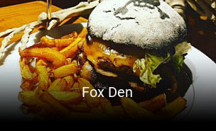 Fox Den heures d'ouverture