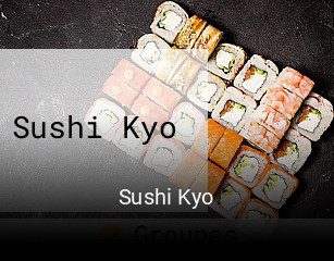 Sushi Kyo plan d'ouverture