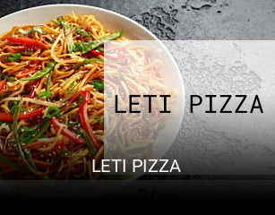 LETI PIZZA ouvert