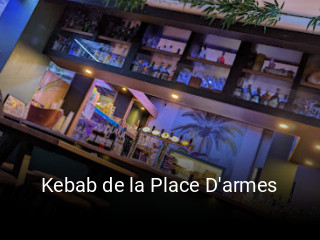 Kebab de la Place D'armes heures d'affaires