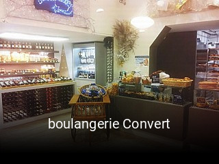 boulangerie Convert heures d'ouverture