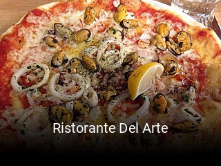 Ristorante Del Arte plan d'ouverture