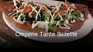 Creperie Tante Suzette heures d'ouverture