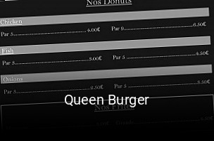 Queen Burger heures d'ouverture