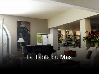 La Table du Mas ouvert