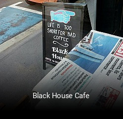 Black House Cafe plan d'ouverture